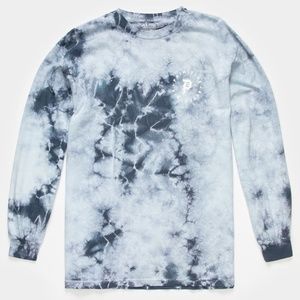 PRIMITIVE Dirty Orbit Wash Mens T-Shirt Blue Combo Size M